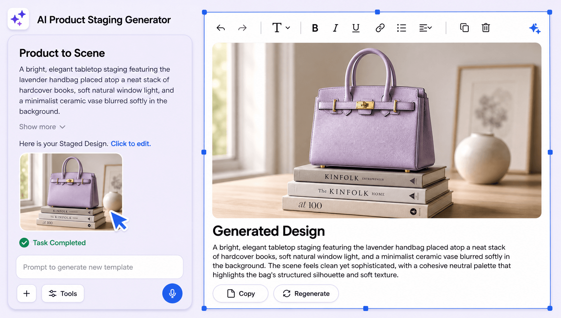 Free AI Product Staging Generator, Create Product Visuals Online Free AI Product Staging Generator, Create Product Visuals Online